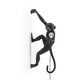 Seletti Monkey Außen-Wandleuchte hängend rechte Hand, lustige Affenlampe für kreatives Licht-Design.