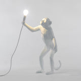 Seletti Monkey bordslampa stående vit