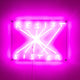 Seletti Resist-Sister LED-Wandlampe dimmbar 52x38cm leuchtendes pinkes Neon-Schild aus Acryl und Silikon, Kunstobjekt von Nico Vascellari