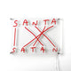 Seletti Santa-Satan LED-Leuchtreklame dimmbar Wandlampe Acryl Silikon rote Neon-Schrift Kunstwerk dimmbar