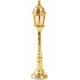 Seletti Street Tischlampe in Gold, Design von Studio Job, retro-inspirierte Tischlampe für fantastische Dioramen.
