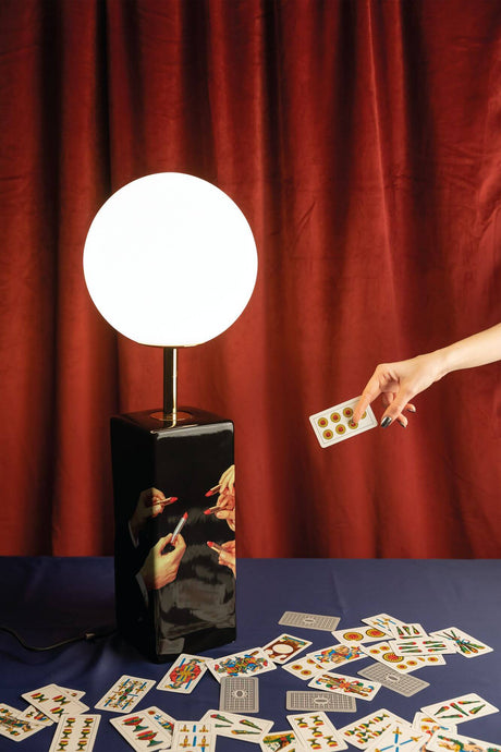 Seletti Toiletpaper Tischleuchte Lipsticks LED dimmbar