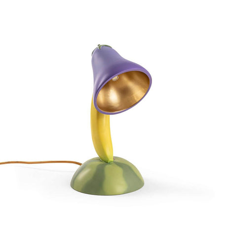 Lampa stołowa Seletti Vitamin bakłażanowa wielokolorowa 
