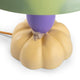 Seletti Vitamin Wassermelone Tischlampe LED dimmbar - Detailansicht Sockel und Kabel aus Kunstharz, Marcantonio Design