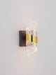 Seneca LED Wandleuchte 3000K Schwarz, Gold mit elegantem Design und futuristischem Look.