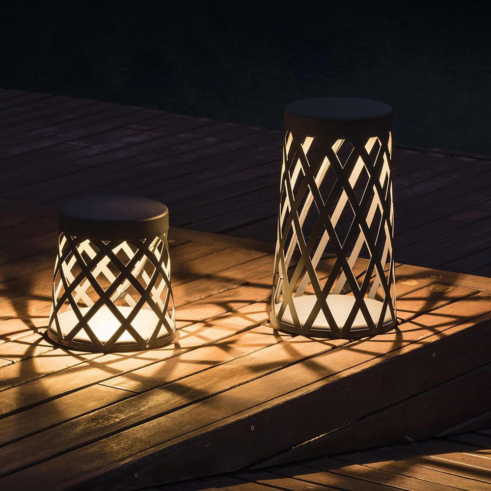 Lampadaire LED extérieur Shadow-L 45 cm IP65 anthracite