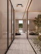 Sianna Deckenleuchte 2-flammig Schwarz, Gold in modernem Wohnraum mit elegantem Design