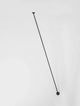 Sima LED Wandleuchte Ø 8cm 3000K an der Wand montiert, elegantes und modernes Design.