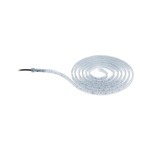 SimpLED Strip Outdoor 3m Basis-Set 72 LEDs RGB IP44 transparente LED-Stripes für indirekte Außenbeleuchtung