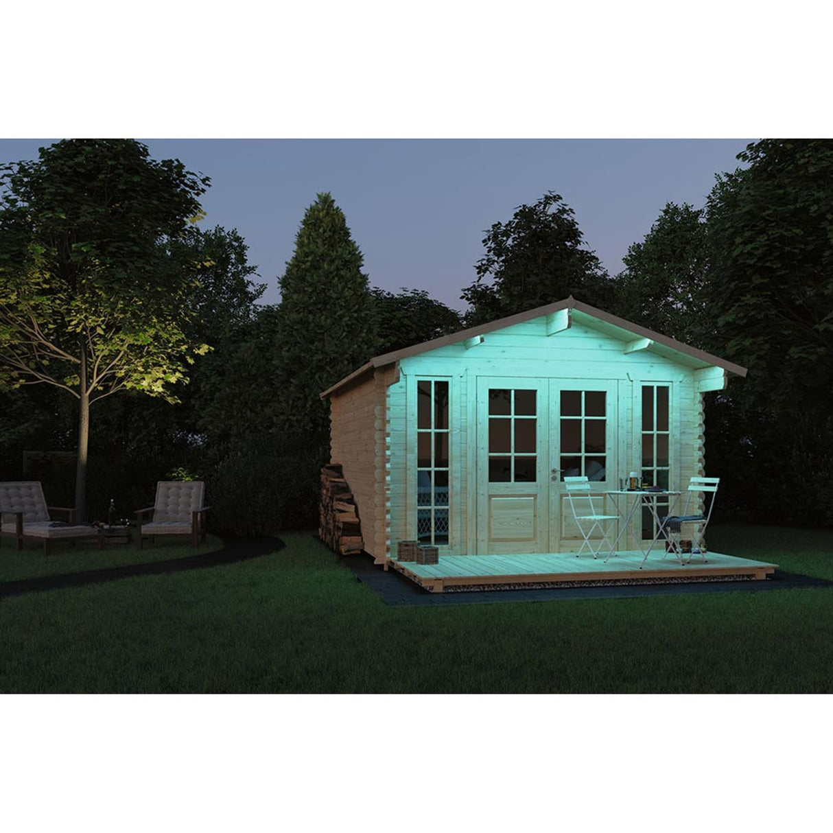 SimpLED Strip Outdoor 3m Basis-Set 72 LEDs RGB IP44