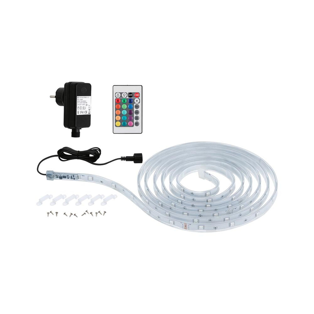 SimpLED Strip Outdoor 3m Basis-Set 72 LEDs RGB IP44
