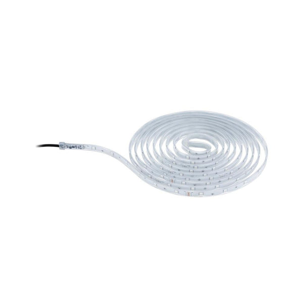 SimpLED Strip Outdoor Basis-Set 5m 120 LEDs RGB IP44, transparentes Outdoor LED-Stripe Komplett-Set