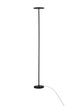 Alt Tag: Sinkro LED Stehlampe Ø 25,2cm 3000K mit Drehschalter schlanke weiße Stehlampe aus Aluminium, modernes Design, warmes 3000K Licht