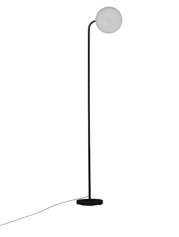 Sinkro LED Stehlampe Ø 25,2cm 3000K mit Fußschalter, elegante Stehleuchte mit schwenkbarem Leuchtkopf.