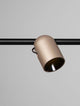 Sirmos LED Pendelleuchte 4-flammig 3000K Schwarz, Braun mit schlankem, skulpturalem Design in Mokka.