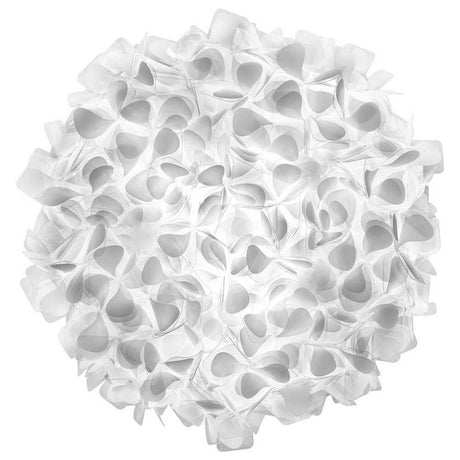 Slamp Clizia Wand- & Deckenleuchte Mini mit komplexen Kunststoffschirmen in Blumenform, diffuses Licht.