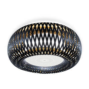 Slamp Decken- & Wandlampe Kalatos Ø 63cm in modernem Design mit geflochtenem Muster.
