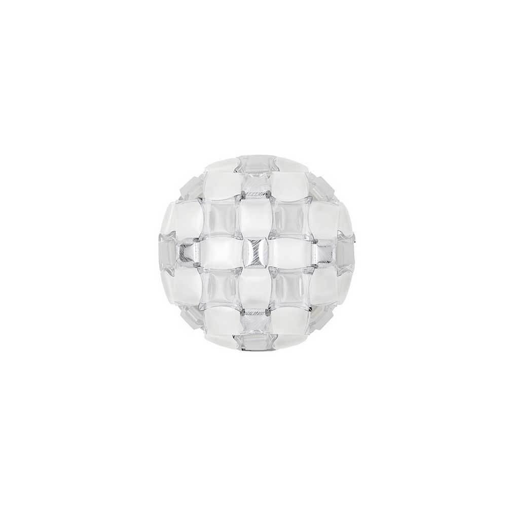 Slamp Decken- & Wandlampe Mida in transparenter, kugelförmiger Ausführung mit eleganten Details.