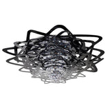 Slamp Aurora Duża lampa sufitowa czarna