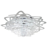 Slamp Aurora Duża lampa sufitowa biała
