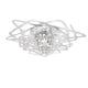 Slamp Deckenleuchte Aurora Mini Transparent mit kristallinem Kern und elegantem Design.