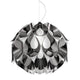 Slamp Flora Pendelleuchte Ø 36cm in eleganter, geschwungener Design mit glänzenden, stylischen Details.