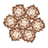 Slamp Hängelampe Veli 7 Kupfer, elegante und glamouröse Leuchte mit kurvenreichem Design und gestreutem Licht.