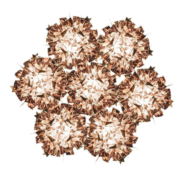 Slamp Hanglamp Veli 7 Koper in modern design met hedendaagse glamour en elegant licht.