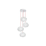 Lampa wisząca Slamp Veli Mini Quartet Couture 4-light