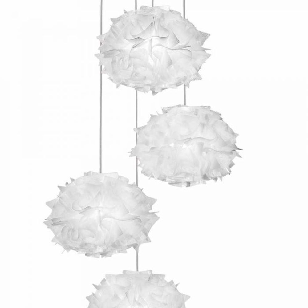 Lampa wisząca Slamp Veli Mini Quartet Couture 4-light