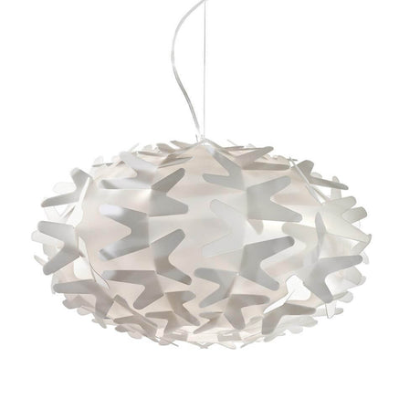 Lampada a sospensione Slamp Cactus Gold in design moderno con unici riflessi prismatici.
