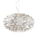 Slamp Hängeleuchte Cactus Gold in modernem Design mit einzigartigen prismatischen Reflexen.