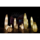 Slamp Hängeleuchte Cactus Gold in verschiedenen Größen, design und prismatische Reflexe im Raum.