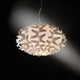Slamp Hängeleuchte Cactus Gold in modernem Design, aus Lentiflex® und Opalflex®, erzeugt beeindruckende Lichtreflexe.