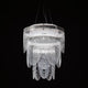 Slamp Hängeleuchte Ceremony Small Prisma Transparent mit eleganten Technopolymeren in schimmerndem Design.