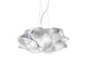 Slamp Hängeleuchte Fabula Large Prisma Transparent in elegantem Design mit leuchtenden Lichtquellen.