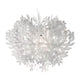 Slamp Hängeleuchte Fiorella Mini Weiß in floralen Formen mit beeindruckendem Lichtspiel.