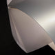 Detailansicht der Slamp Hängeleuchte Gemmy Goldfarben mit geometrischen Facetten und modernem Design.