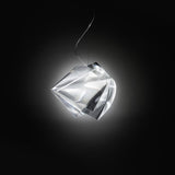 Slamp Hanging Light Gemmy Prisma Transparent