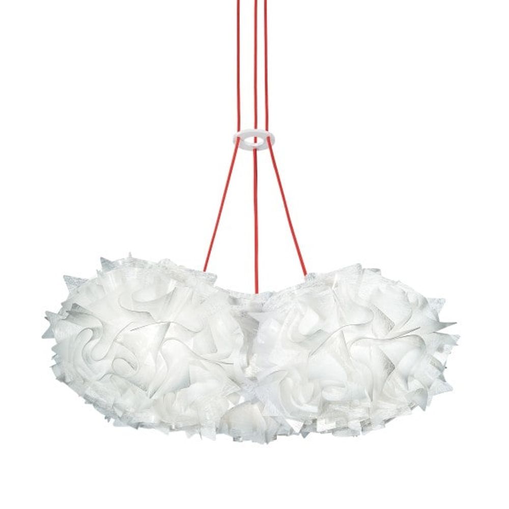 Szelki wisząca lampa Veli Mini Trio Couture 3-płaszcza