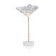 Slamp LED Akku-Tischlampe Lafleur Prisma in Blumenform mit Kupferdraht und modernem Design.