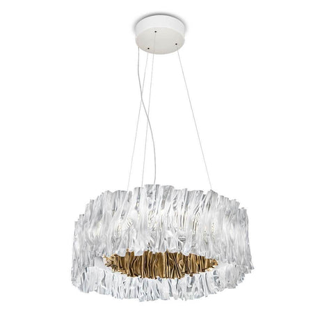 Slamp LED Hängelampe Accordeon Ø 57cm mit modernem Design und eleganten Akzenten.