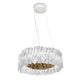 Slamp LED Hängelampe Accordeon Ø 57cm mit modernem Design und eleganten Akzenten.