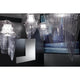 Slamp LED Hängelampe Aria Large 7000lm 2700K Transparent in moderner Wohnumgebung