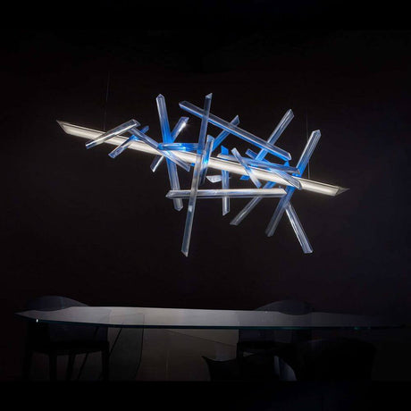 Slamp LED Hängelampe La Traviata Lichtskulptur mit dynamischem Lichtdesign