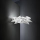 Slamp LED Hängeleuchte Cordoba 15000lm 2700K Weiß in modernem, asymmetrischem Design.