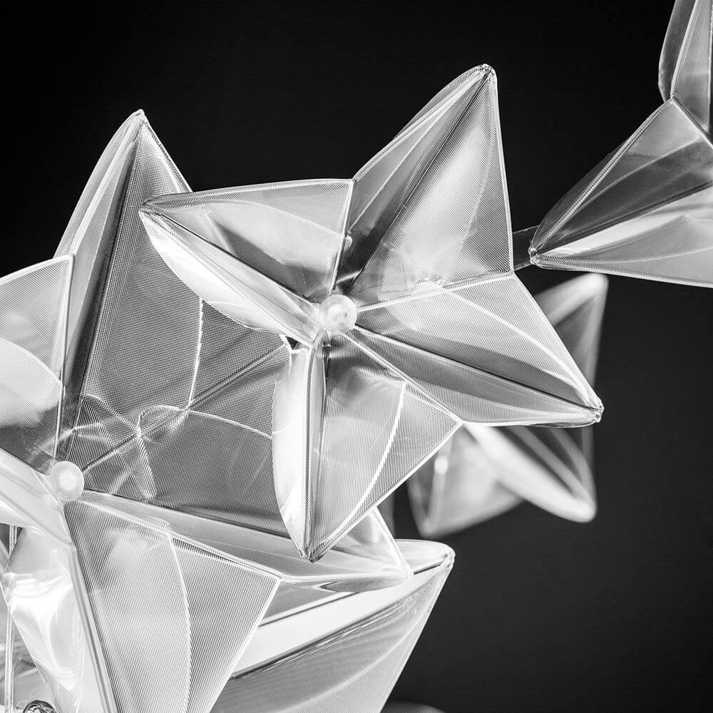 Slamp LED Hängelampe Hanami Large Warmweiß Prisma