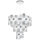 Slamp LED Hängeleuchte La Lollo Extra-Large 9000lm 2700K Weiß in modernem, elegantem Design.