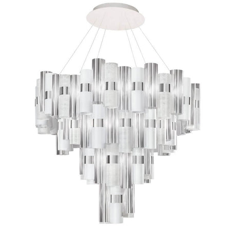 Slamp LED Hängeleuchte La Lollona 5 Ø 130cm mit 132 Zylindern in modernem Design