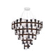 Slamp LED Hängeleuchte La Lollona 5 Ø 130cm - elegante Lampeninstallation mit vielen Zylindern in modernem Design.